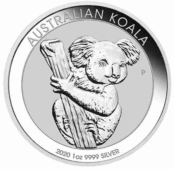 Australian Koala - 1 oz - 999 Silver