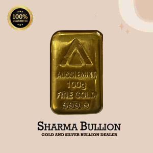 100gm Gold Cast Bar
