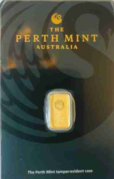 Gold Minted Bar 5 Grams