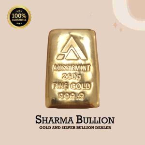 250gm Gold Cast Bar