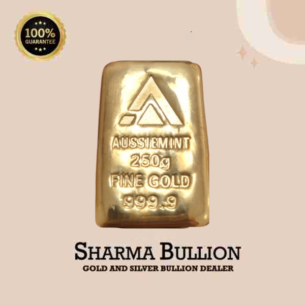 250gm Gold Cast Bar