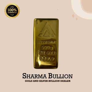 500gm Gold Cast Bar