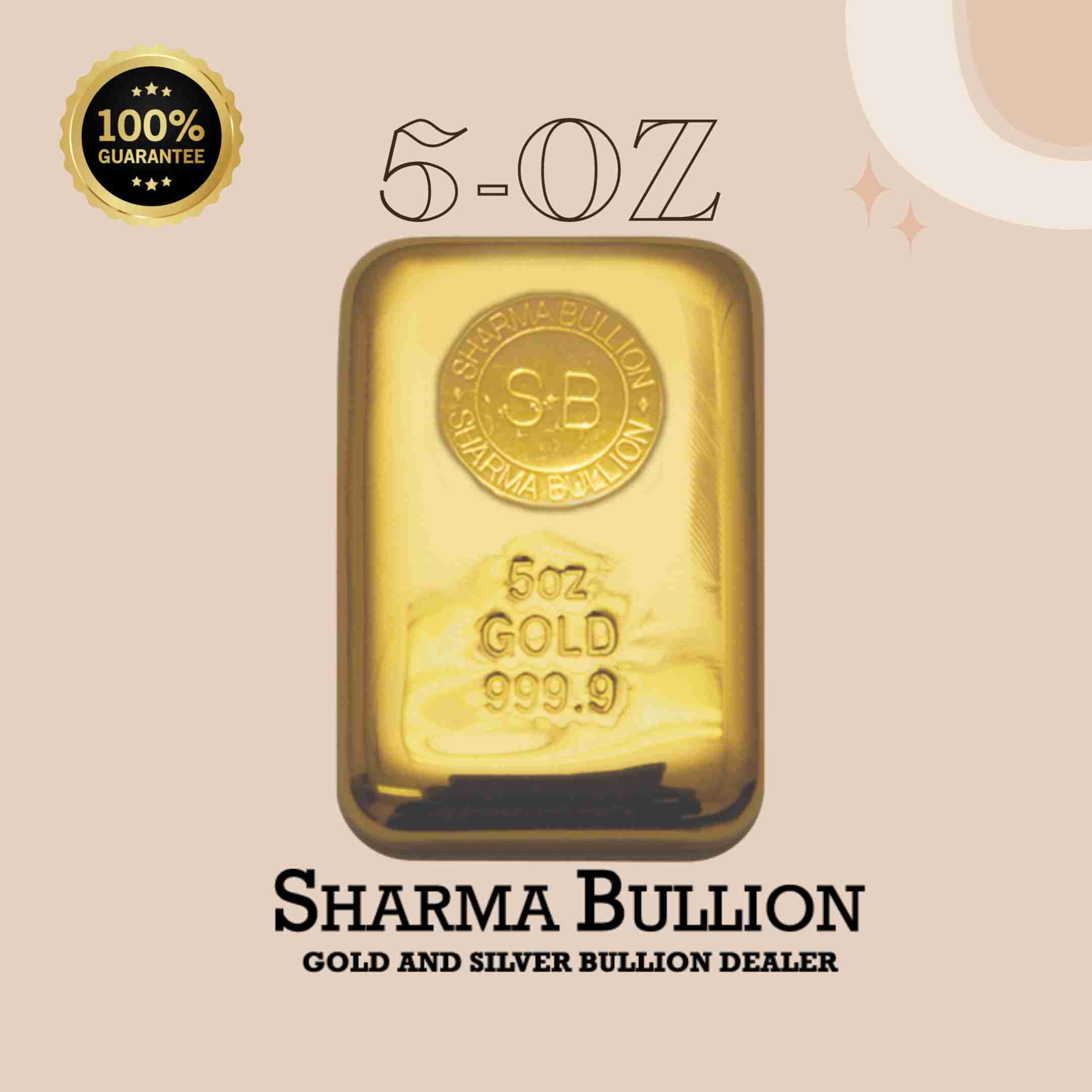 5 oz Gold Bar