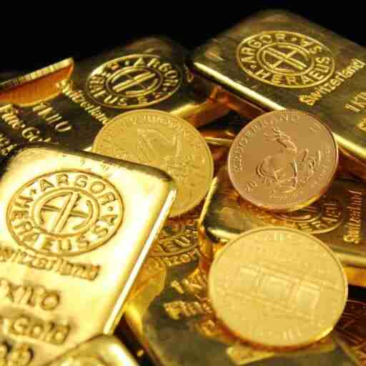 Gold Bars & Coins